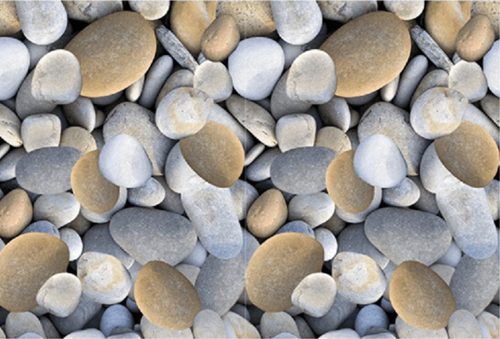 Koberec se vzorem kameny BESS, 80x120 cm