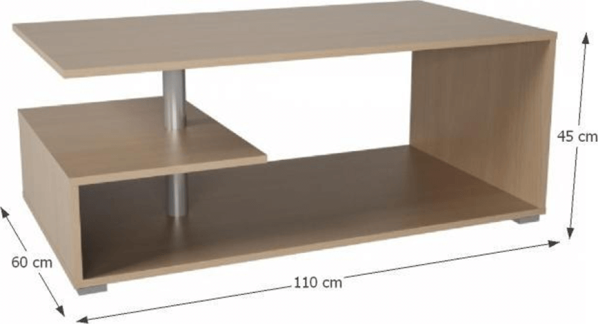 Moderní konferenční stolek DORISA, buk