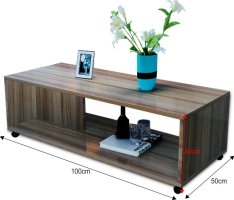 Konferenční stolek SIENA, dřevo ořech