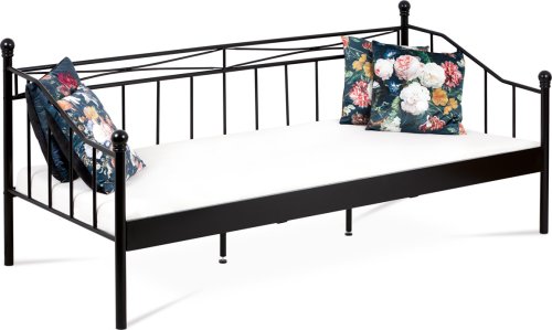 Kovová postel BED-1905 BK 90x200 cm