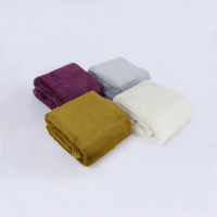 Kožešinová deka, bílá, 150x180, Rabita NEW TYP 7