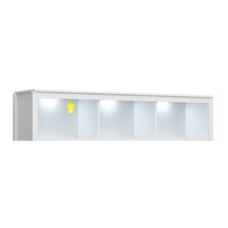 LED osvětlení, 3-bodové, bílá, OLJE