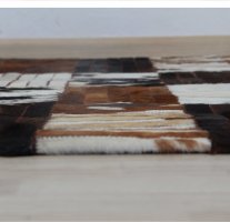 Luxusní koberec KŮŽE Typ4, patchwork, 171x240 cm