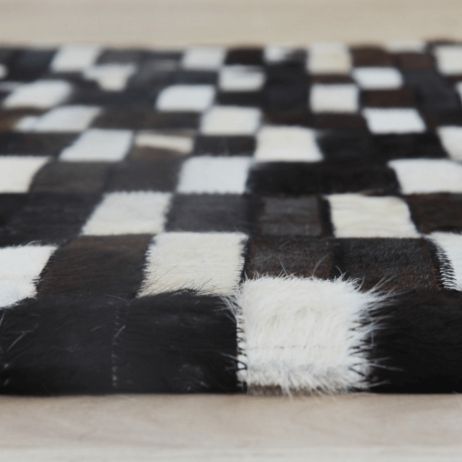 Luxusní koberec KŮŽE Typ6, patchwork, 201x300 cm