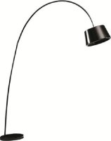 Stojací lampa CINDA Typ 18, černá / mramor