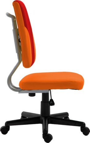 Dětská rostoucí židle RANDAL, oranžová / červená