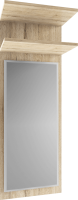 Panel se zrcadlem ORESTES 45, dub san remo