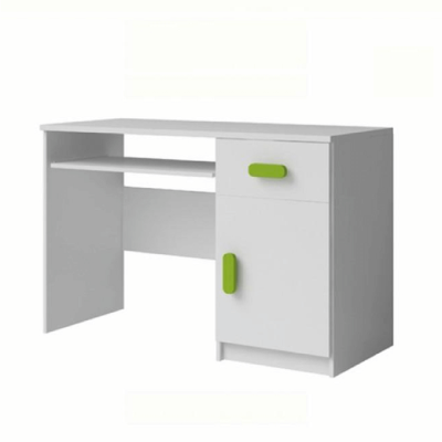 PC stůl SVEND typ 8, bílá