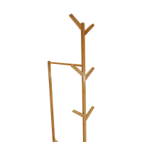 Pojízdný věšák, bambus, šířka 60cm, VIKIR TYP 1