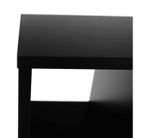 Příruční stolek ABBAS NEW, černá