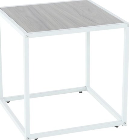 Příruční stolek, dub / bílá, JAKIM TYP 2