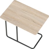 Příruční stolek, dub sonoma / černá, CAMERO
