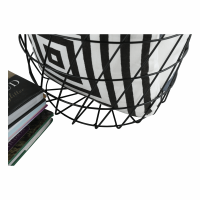 Příruční stolek, grafit / černá, BATIS TYP 2