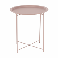 Příruční stolek RENDER, nude růžová