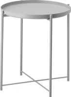 Příruční stolek TRIDER, šedá