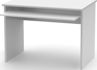 Psací stůl, bílá, JOHAN NEW 02