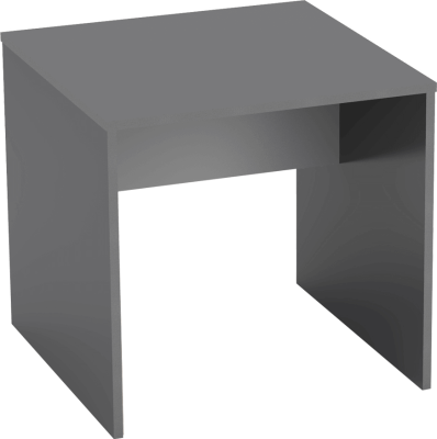 Psací stůl, grafit / bílá, RIOMA NEW TYP 17