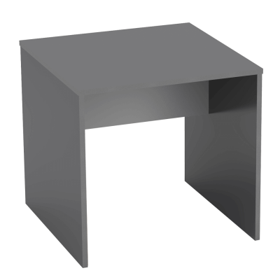 Psací stůl RIOMA TYP 17, grafit / bílá