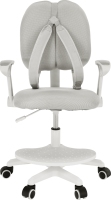 Rostoucí židle ANAIS, šedá/bílá