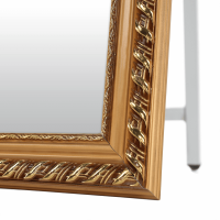 Stojanové zrcadlo LAVAL, hnědá