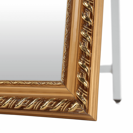 Stojanové zrcadlo LAVAL, hnědá