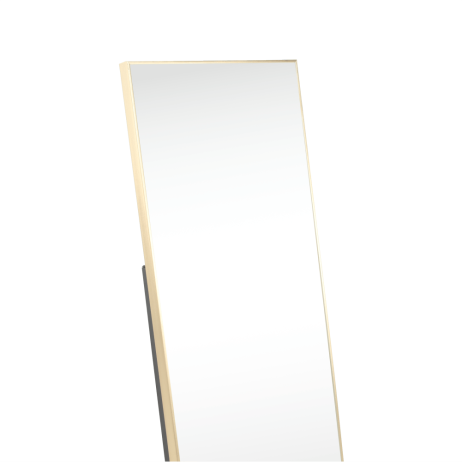 Stojanové zrcadlo, zlatá, LUSET