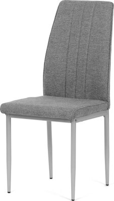 Stříbrná jídelní židle DCL-379 GREY2