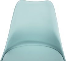 Stylová otočná židle, mentolová, ETOSA