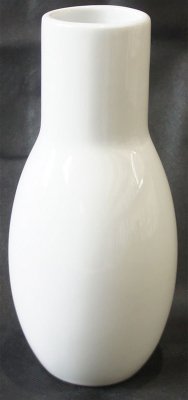 Bílá keramická váza HL9006-WH