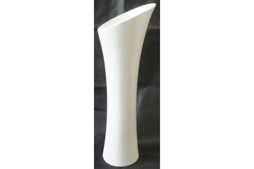 Bílá keramická váza HL9008-WH