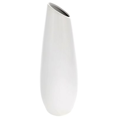Bílá keramická váza HL9011-WH
