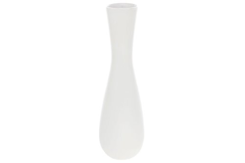 Bílá keramická váza HL9019-WH