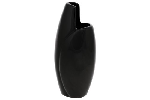 Černá keramická váza HL9017-BK
