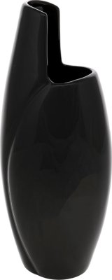 Černá keramická váza HL9018-BK