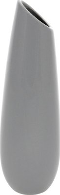 Šedá keramická váza HL9005-GREY