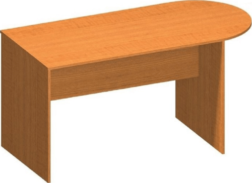 Kancelářský stůl s obloukem, třešeň, TEMPO AS NEW 022