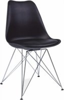 Designová židle METAL, černá