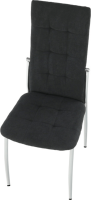 Židle ADORA NEW, černá látka / kov