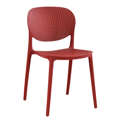 Židle, červená, FEDRA