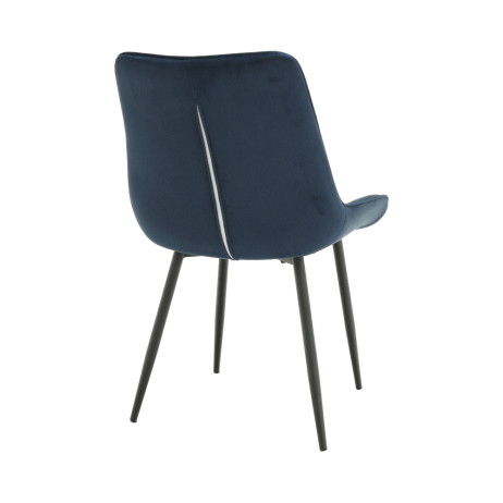Židle SARIN, modrá / černá