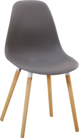 Židle KALISA, šedá / buk