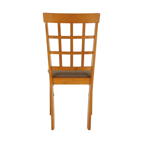 Židle GRID, třešeň/látka hnědá