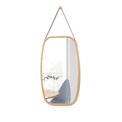 Zrcadlo LEMI 3, přírodní bambus